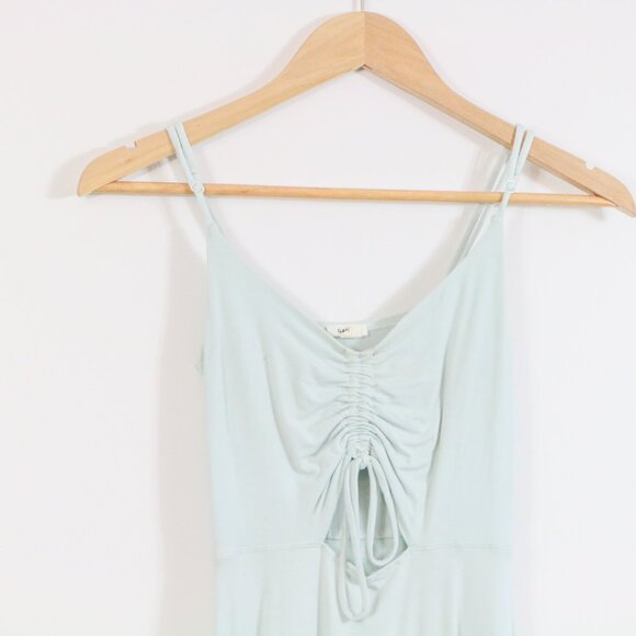 *Garage Mint Front Tie Mini Dress - Picture 3 of 7